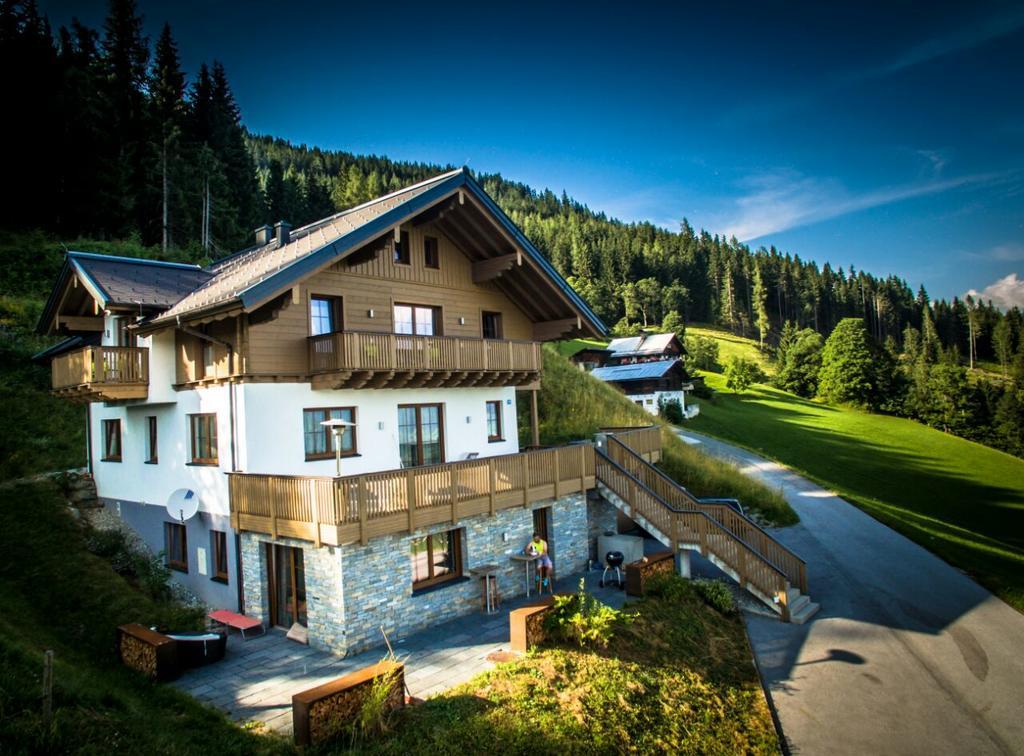 Aigenberg Appartements フラッハウ エクステリア 写真